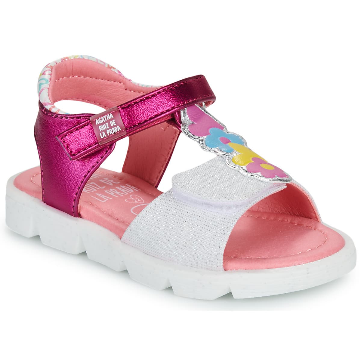 Girls' Sandals Agatha Ruiz de la Prada Silver