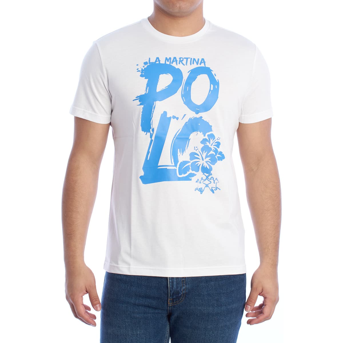 T-shirt με κοντά μανίκια La Martina YMR323-JS206-00001