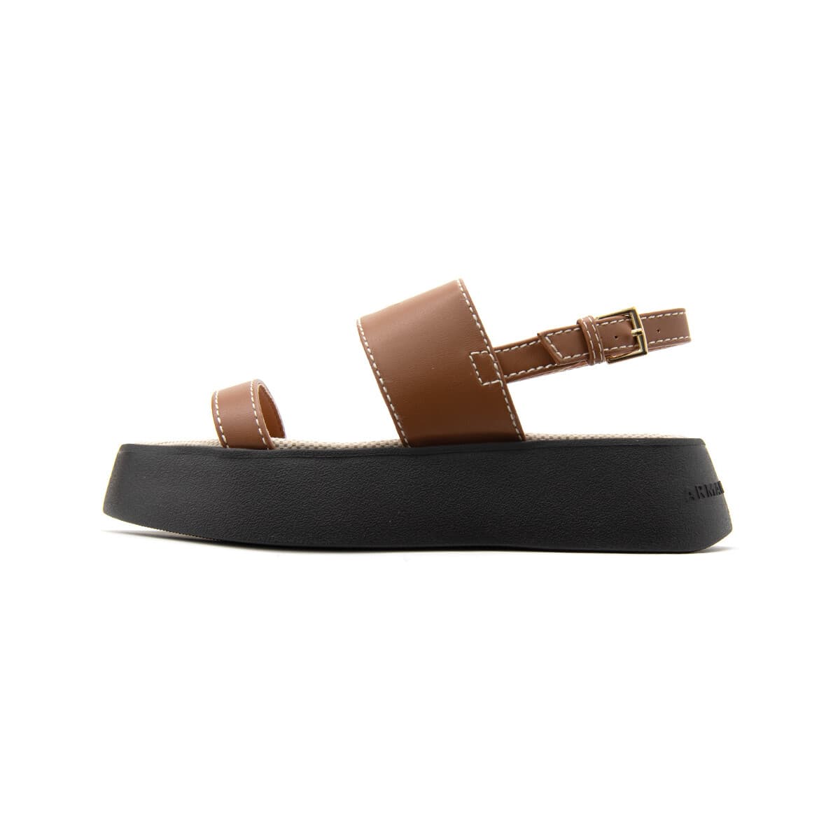 Σανδάλια με πλατφόρμα EAX MICRO SAFFIAN FLATFORM SANDALS WOMEN