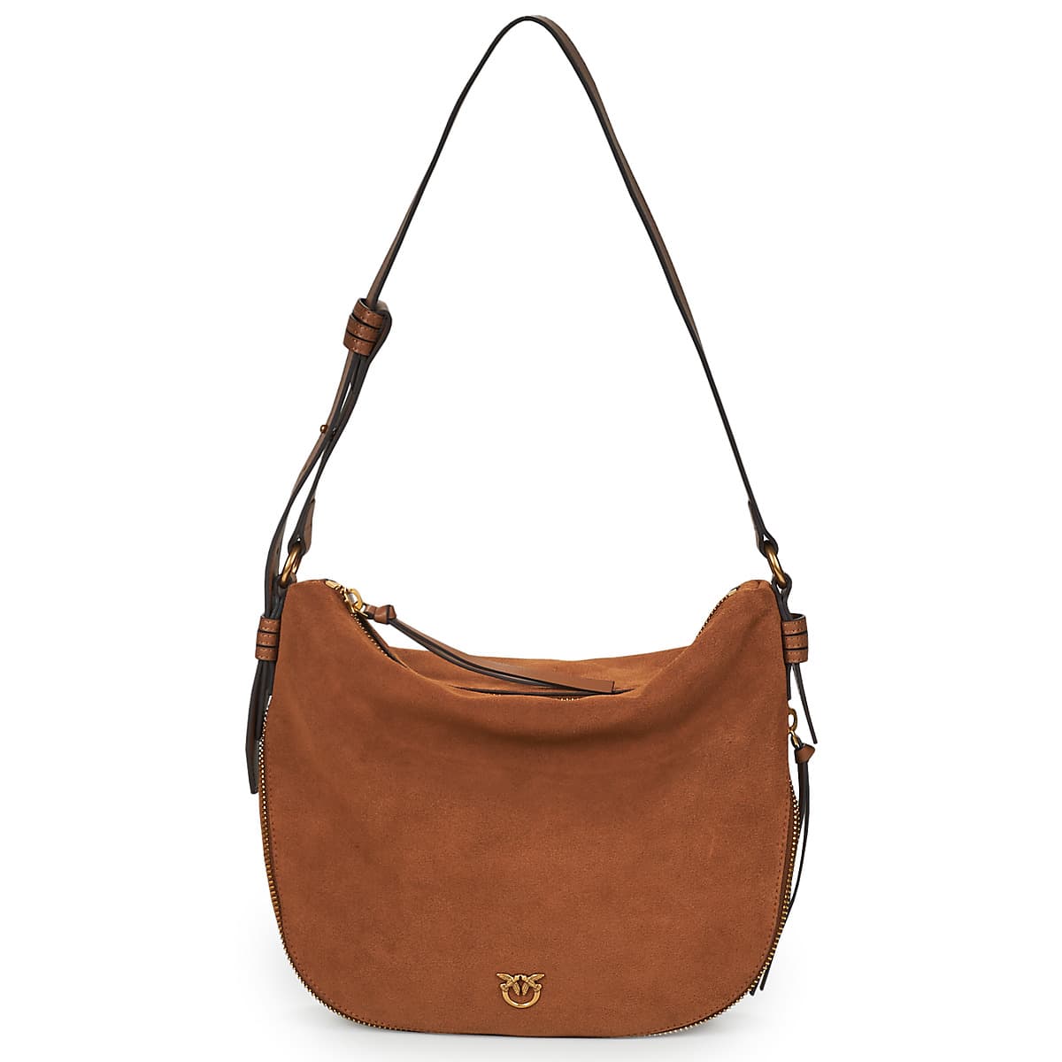 Τσάντες ώμου Pinko HOBO ZIP AROUND CLASSIC SUEDE + VITELLO SETA