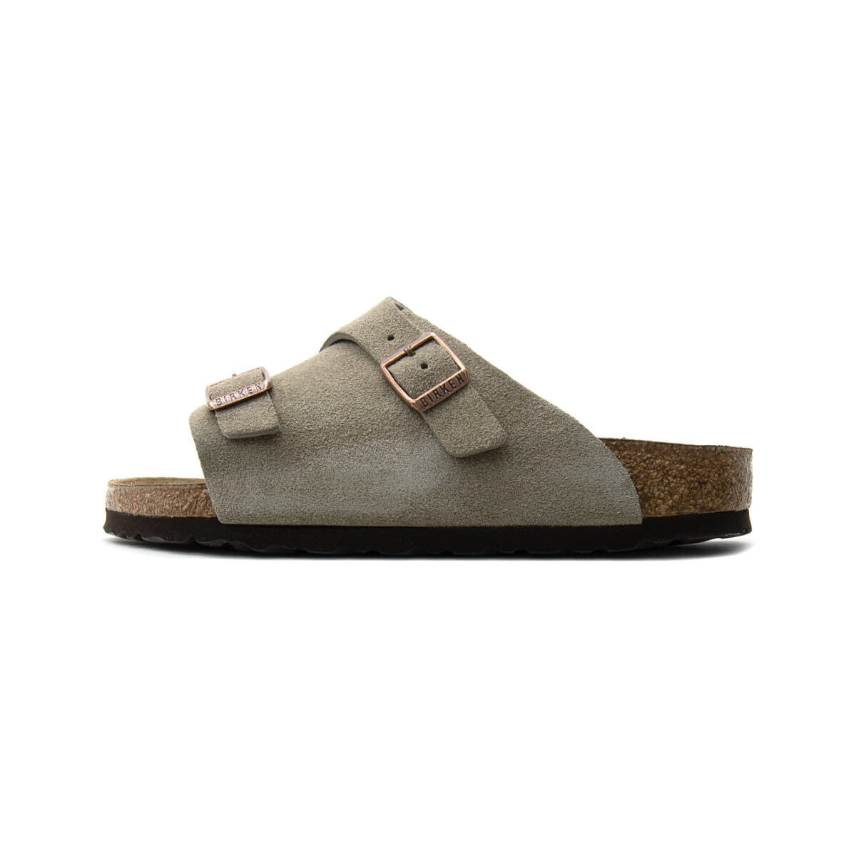 Σανδάλια χωρίς τακούνι BIRKENSTOCK LEATHER ZURICH NARROW FIT SANDALS UNISEX
