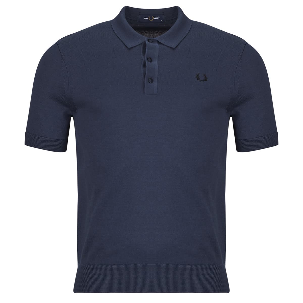 Πόλο με κοντά μανίκια Fred Perry SUPIMA COTTON KNITTED SHIRT