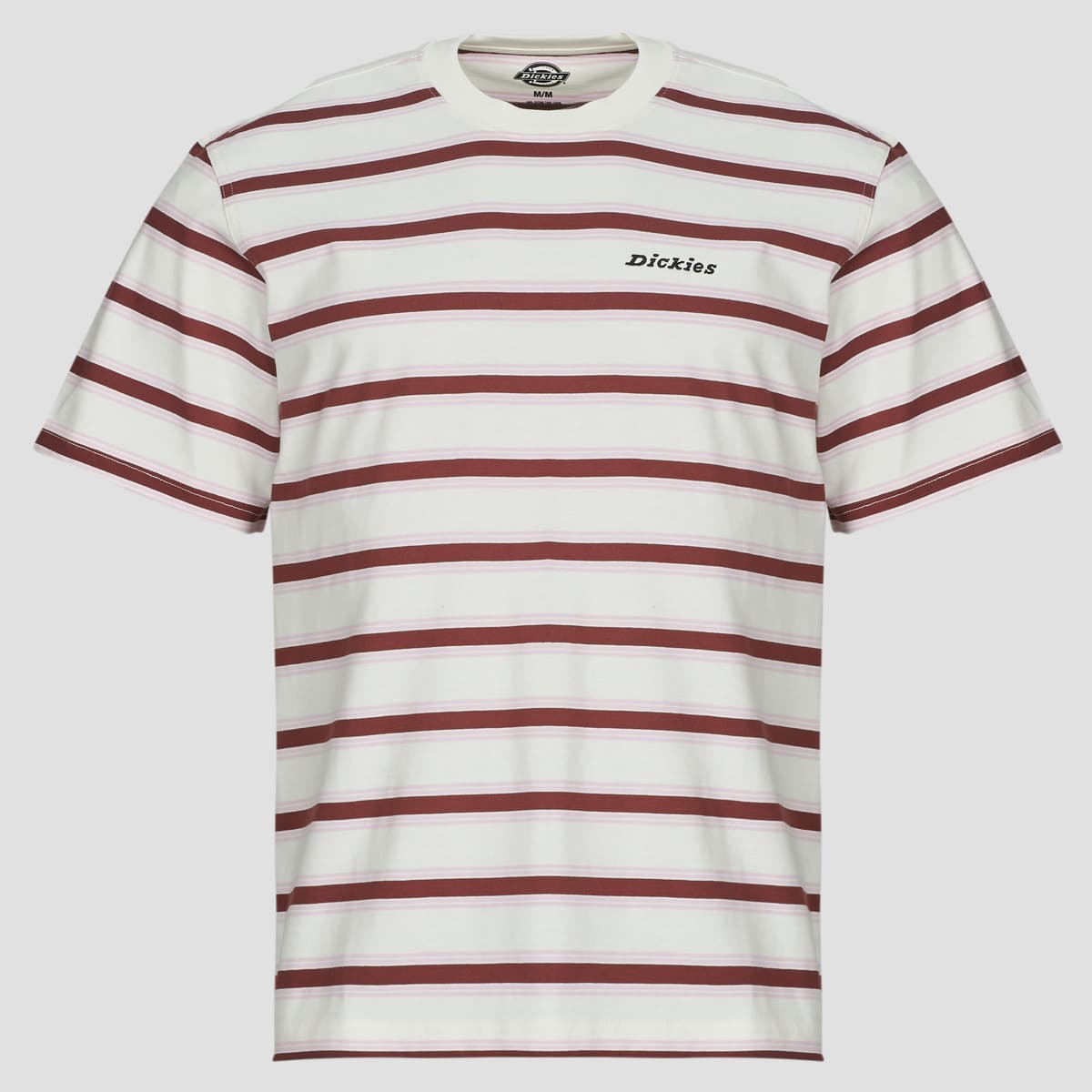 T-shirt με κοντά μανίκια Dickies YORK STRIPE TEE SS EGRET