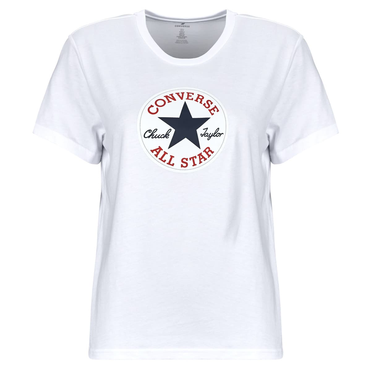 T-shirt με κοντά μανίκια Converse CHUCK PATCH STANDARD FIT TEE