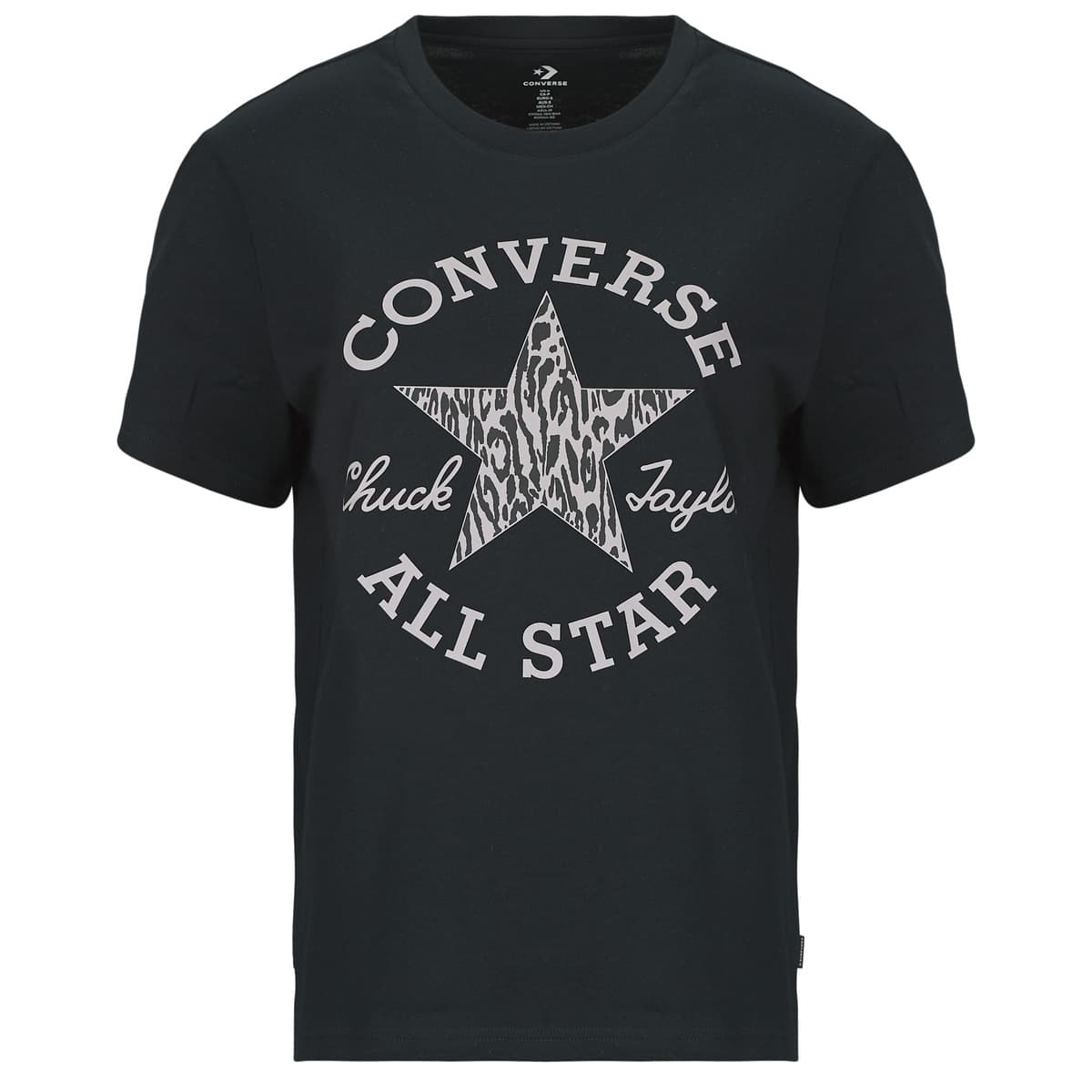 T-shirt με κοντά μανίκια Converse ANIMAL PRINT INFILL STANDARD FIT TEE