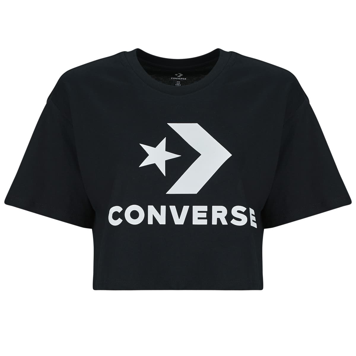 T-shirt με κοντά μανίκια Converse STAR CHEVRON SPORTY CROP TEE