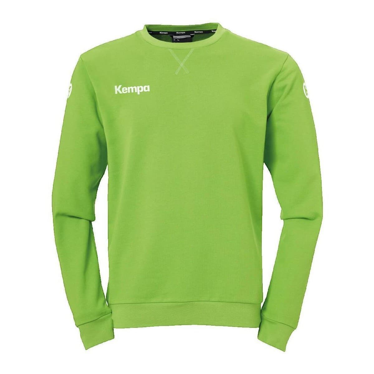 Αθλητικό T-shirt Kempa Sweatshirt Training col rond vert