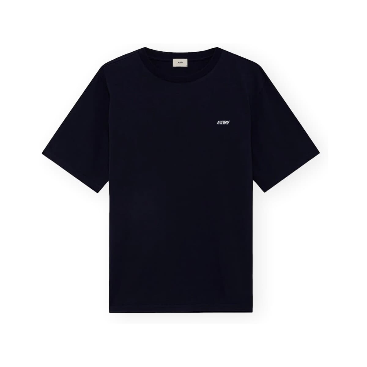 T-shirt με κοντά μανίκια Autry Embroidered Logo Tee - Blue
