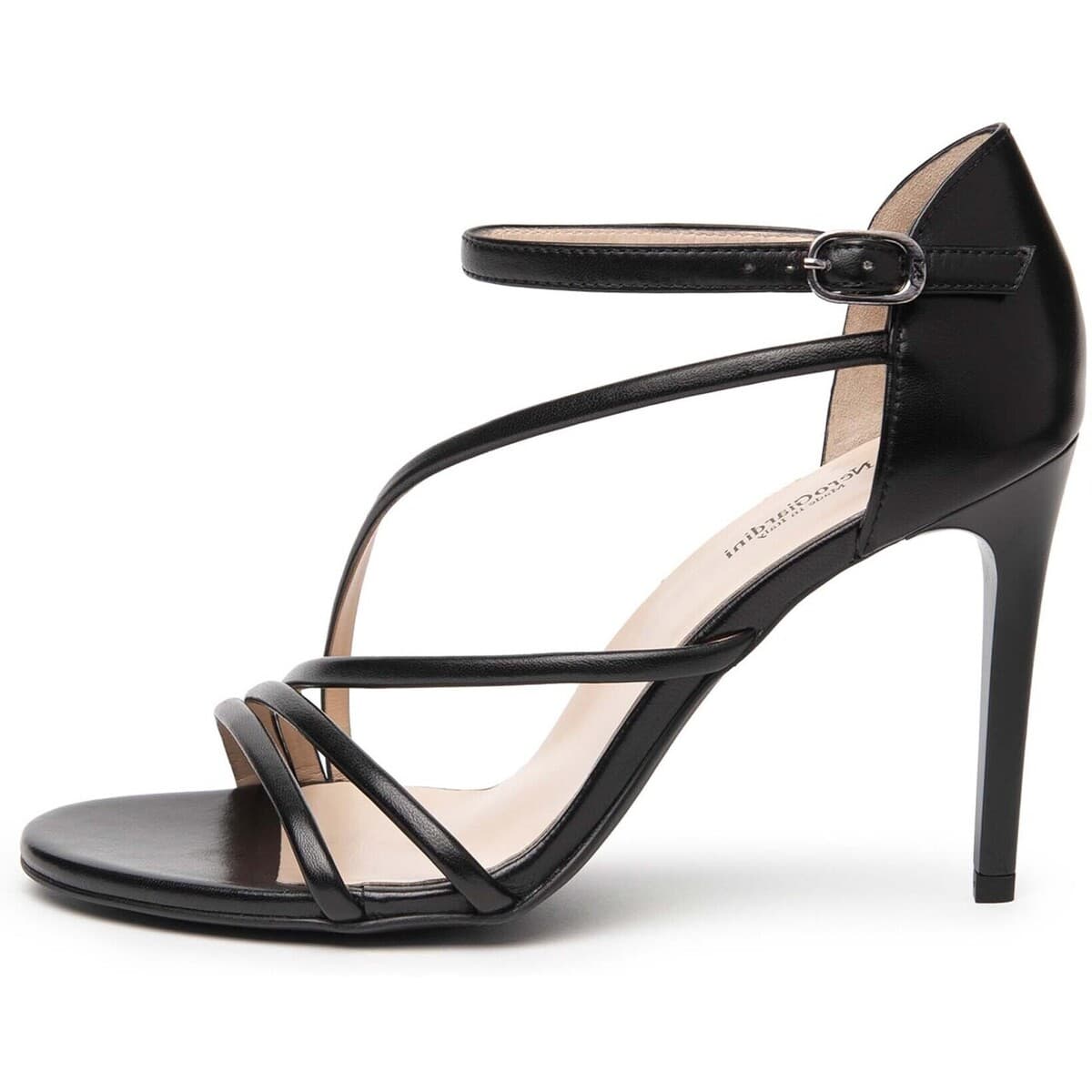 Σανδάλια με τακούνι NeroGiardini Nappa Pandora Tpu Egizia Ner