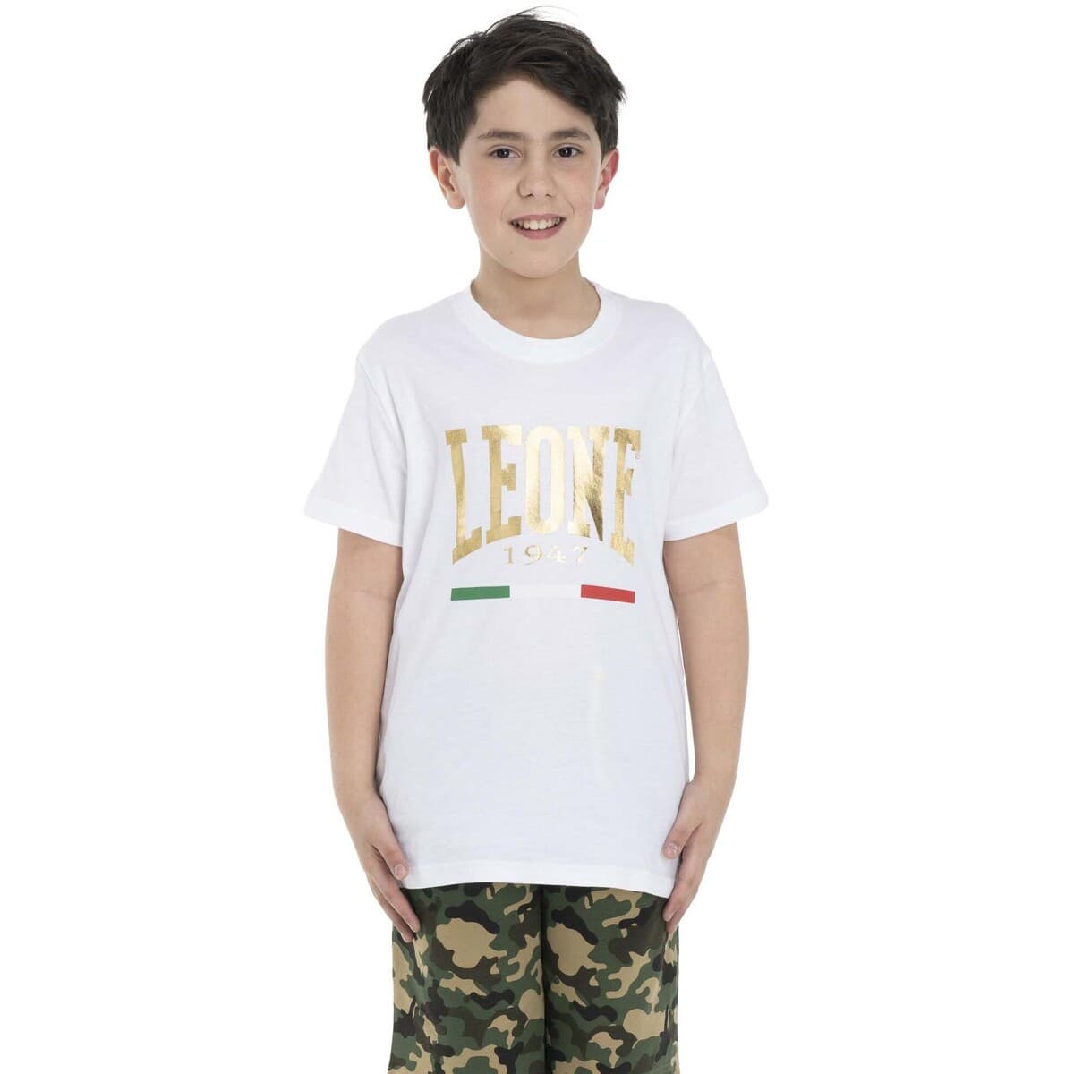 T-shirt με κοντά μανίκια Leone 1947 Boy T-Shirt Short Sleeves Italian Gold