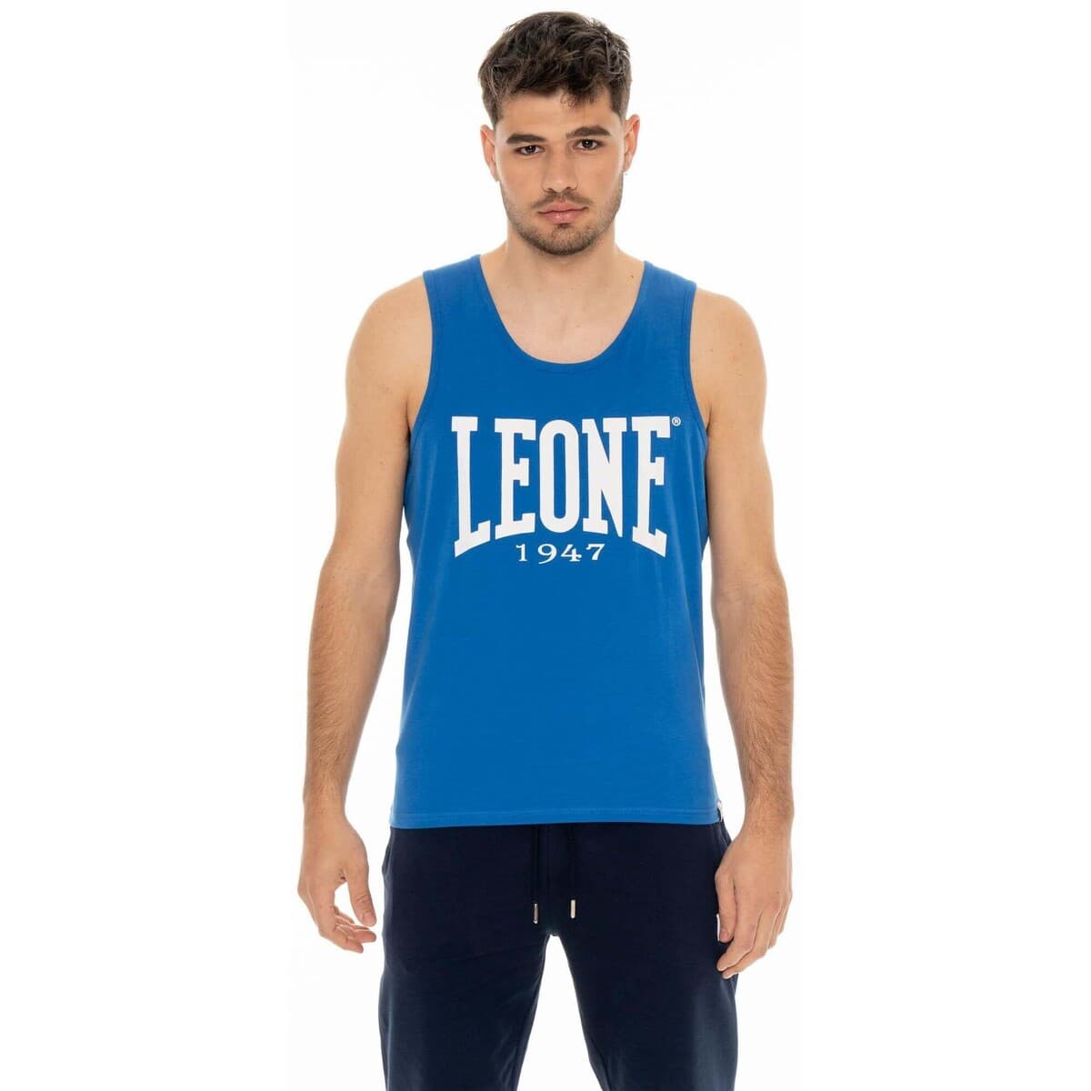 Αμάνικα/T-shirts χωρίς μανίκια Leone 1947 Man Tank Big Logo