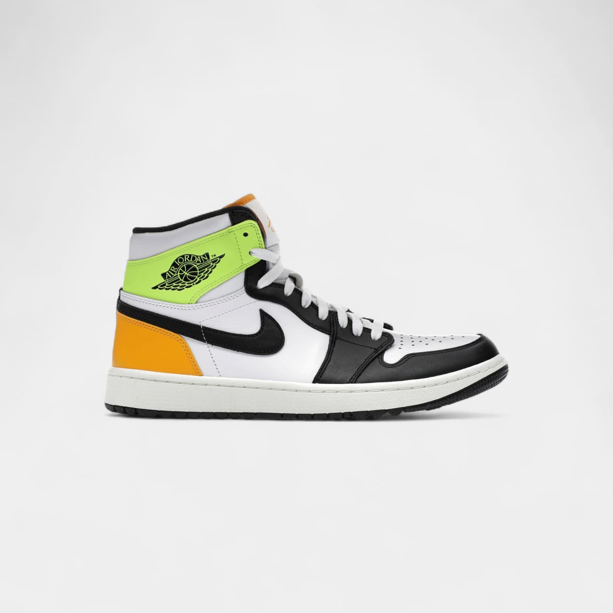 Ψηλά Sneakers Nike 1 Retro High Golf White University Gold Volt Black