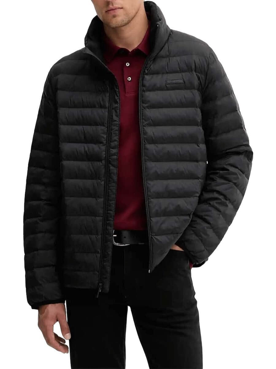 Ανδρικό Μπουφάν Μαύρο Calvin Klein LV04LC506G-UB1