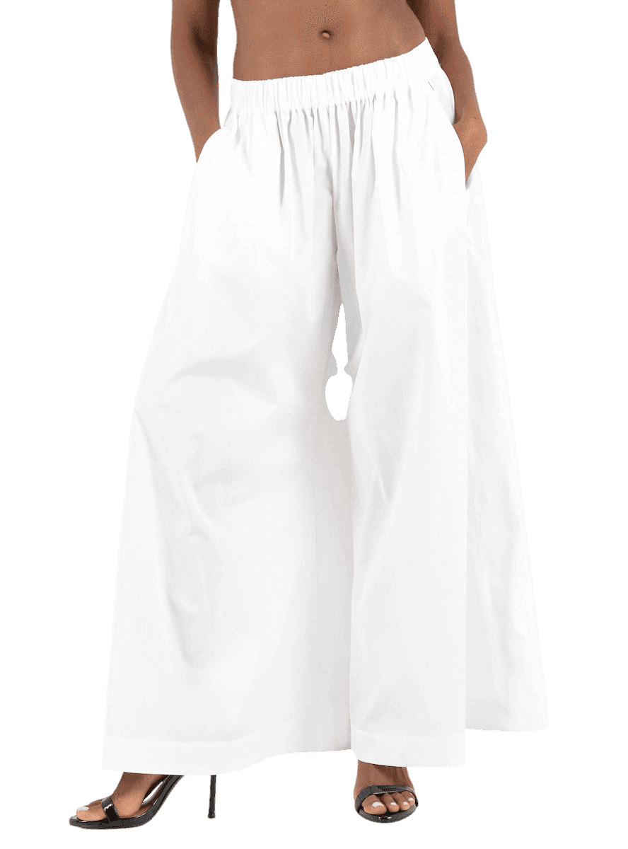 Γυναικεία Παντελόνα Λευκή BOSS 50558447-100