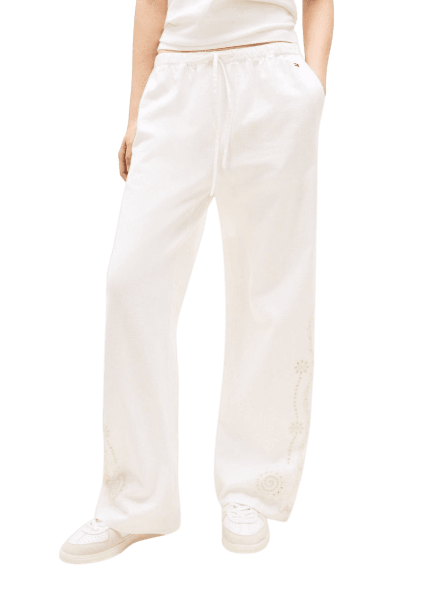 Women's Pants Tommy Hilfiger White