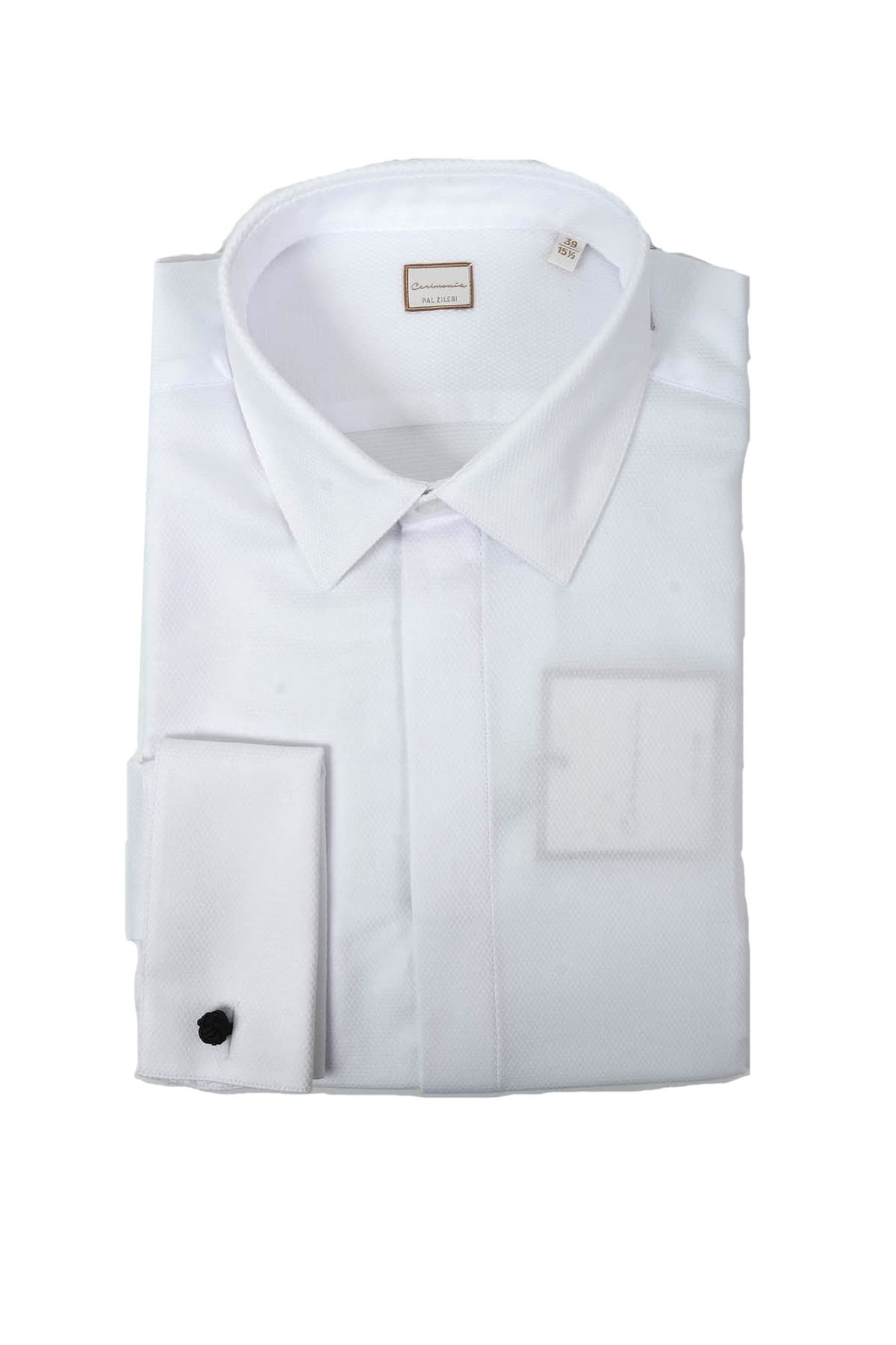 PAL ZILERI ΠΟΥΚΑΜΙΣΟ ΜΙΚΡΟΣΧΕΔΙΟ ΜΑΝΙΚΕΤΟΚΟΥΜΠΟ ΠΑΤΙΛΕΤΑ ΛΕΥΚΟ