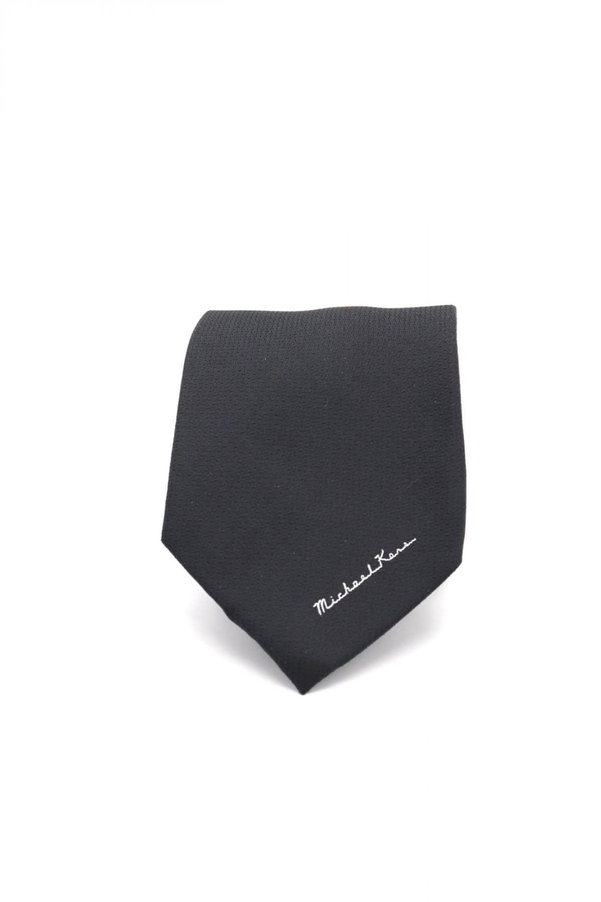 MICHAEL KORS ΓΡΑΒΑΤΑ ΜΚ CADDY LOGO ΜΑΥΡΟ