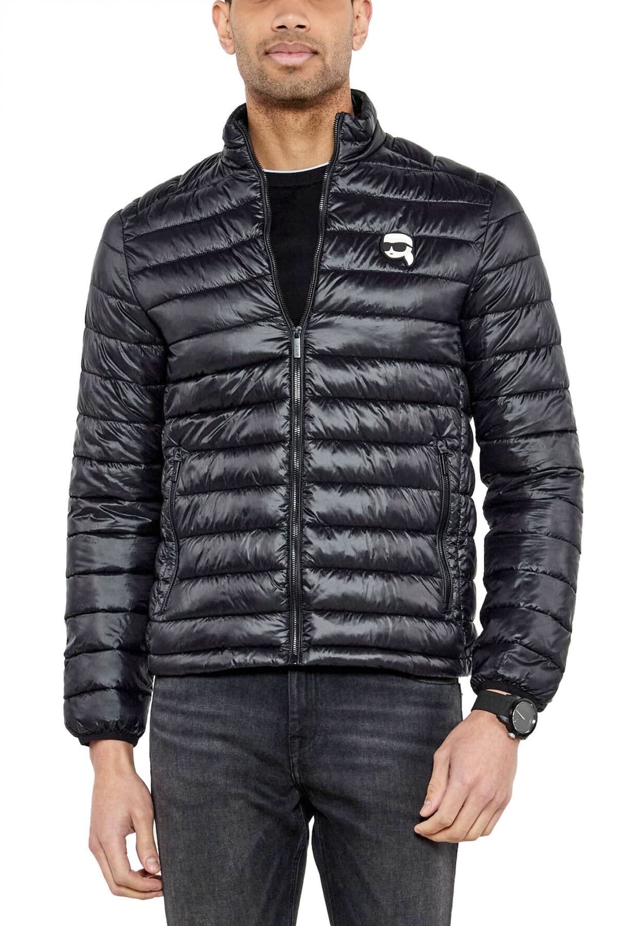 Men's Jackets & Coats Karl Lagerfeld Black