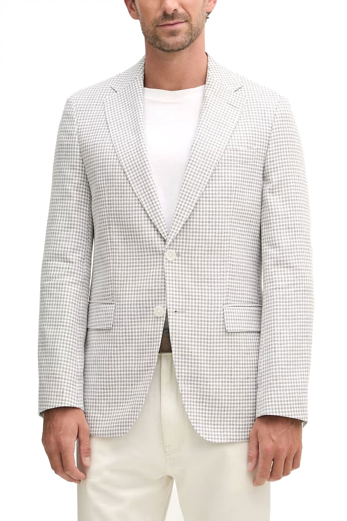 BOSS ΣΑΚΑΚΙ ΜΙΚΡΟΣΧΕΔΙΟ REGULAR FIT H-HUTSON-262 ΓΚΡΙ