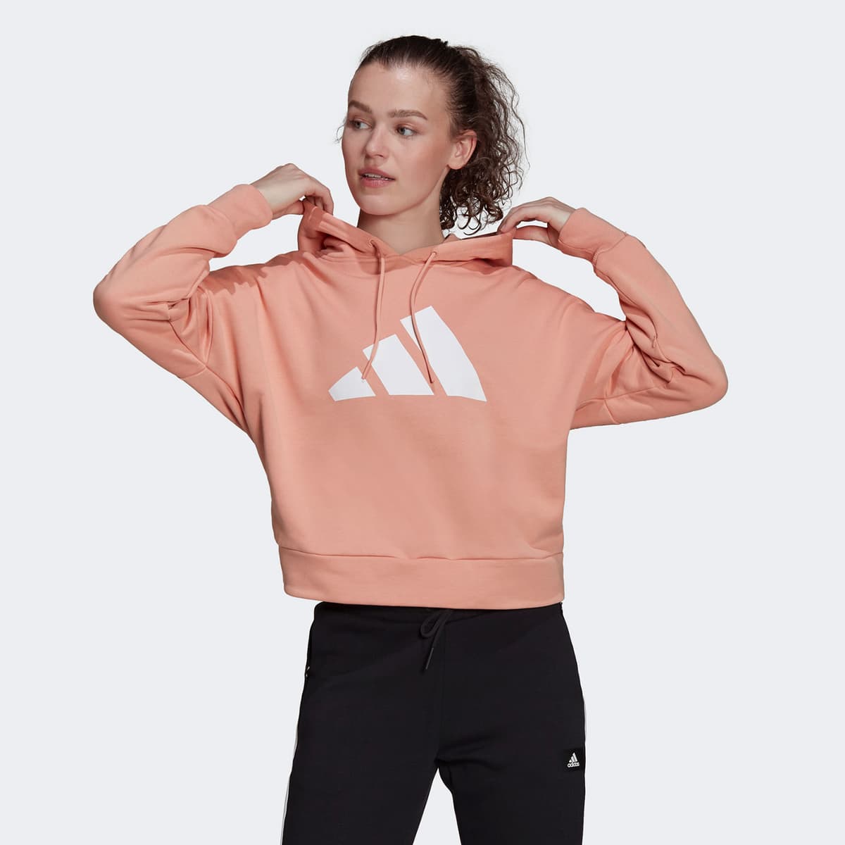 Women's Sports Hoodies & Sweatshirts Adidas Performance Pink