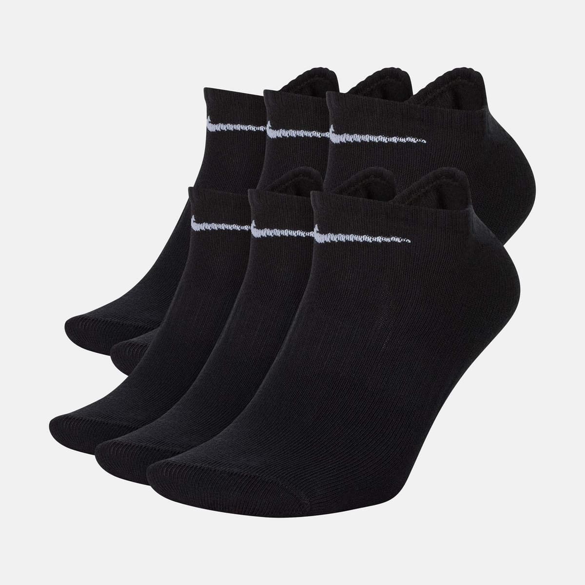 Nike Everyday Lightweight Training Socks Μαυρο