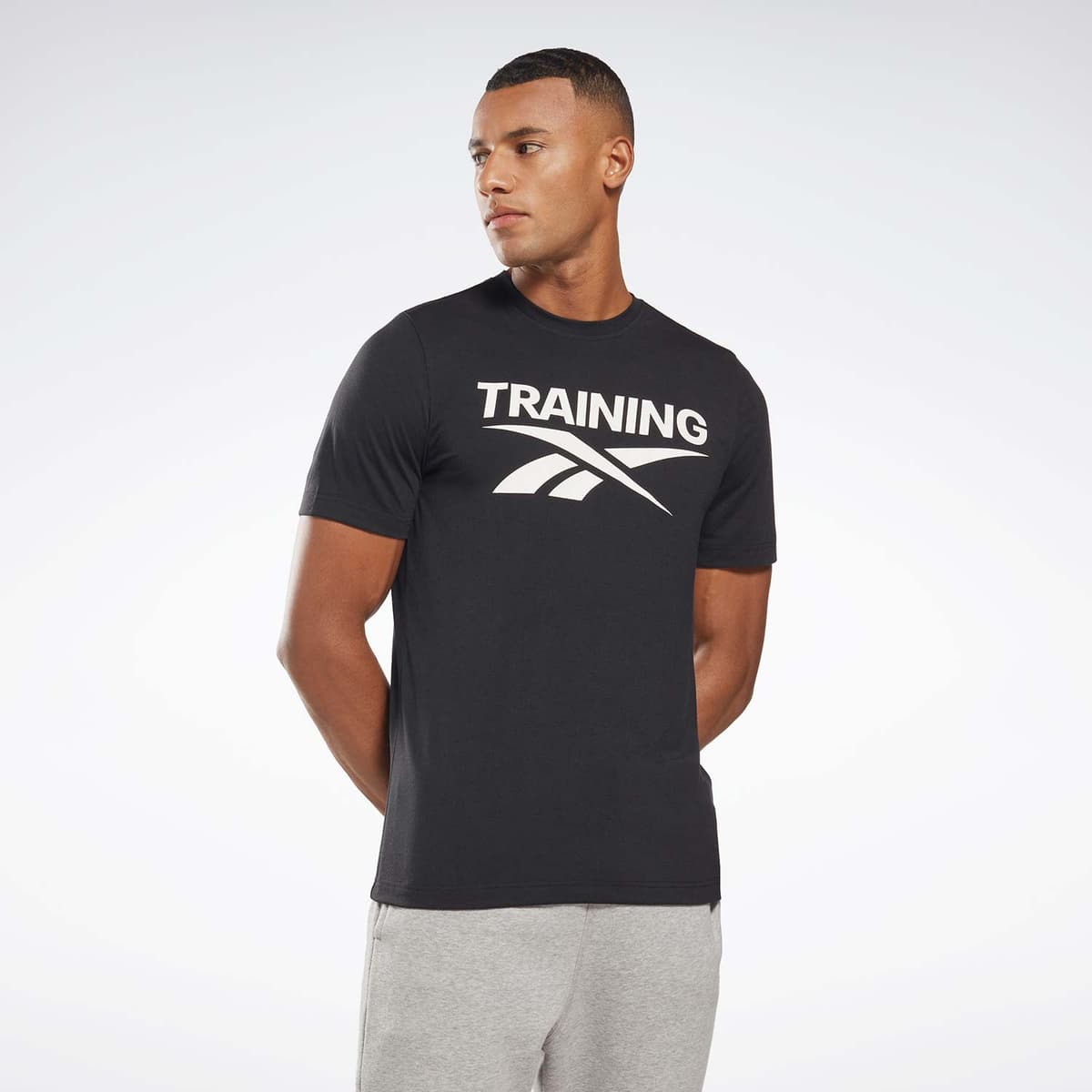 Graphic Series Training Vector T-Shirt Μαυρο