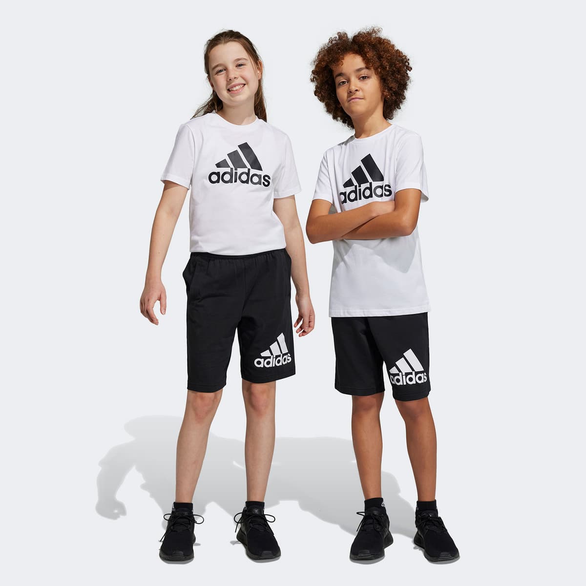 Adidas Kids Essentials 3-Stripes Shorts Μαυρο