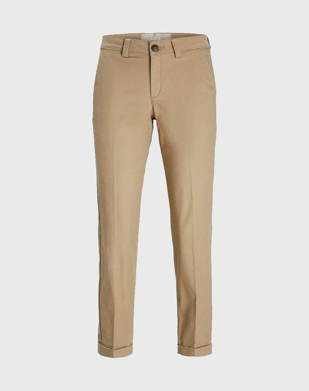 JJXX JXELLA REG CHINO MW PANT PNT NOOS 12200676-Petrified Oak Camel