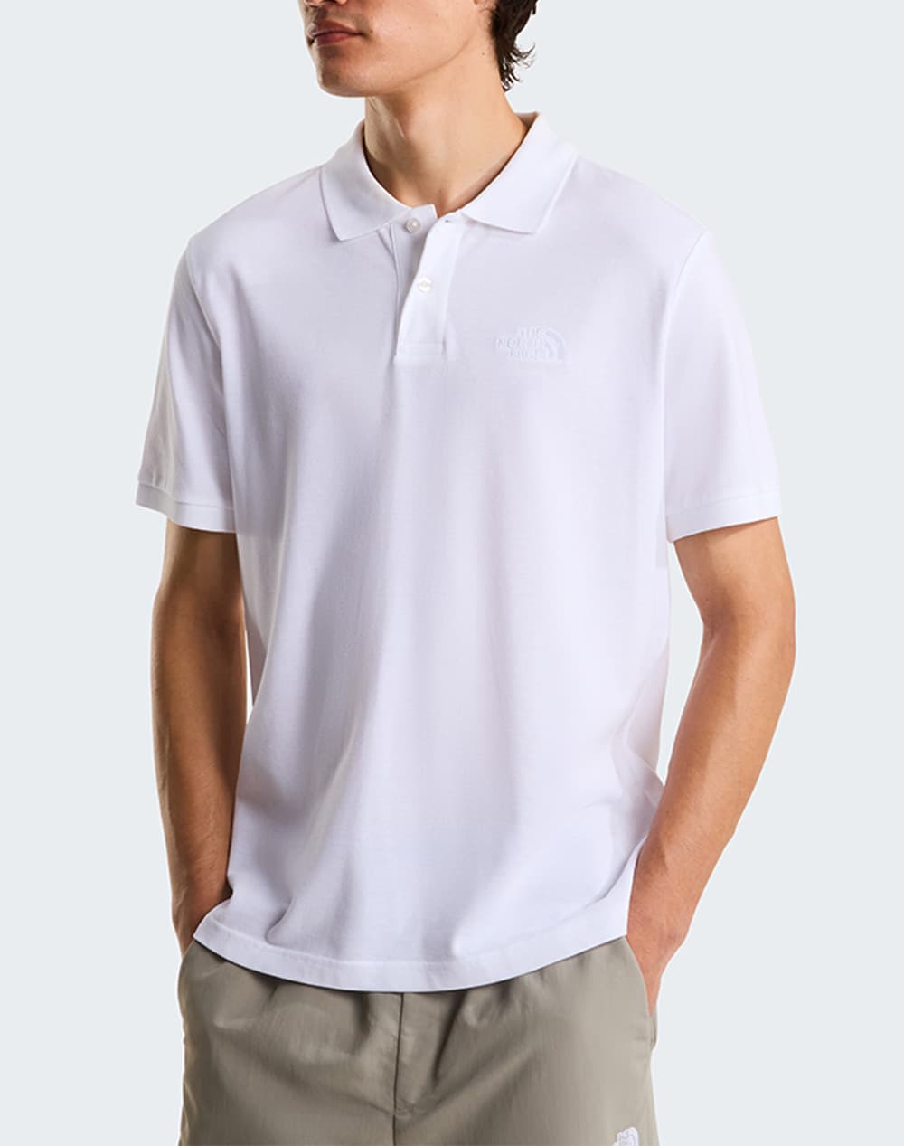 THE NORTH FACE M ESS RG POLO TEE NF0A8C1P-NFFN4 White