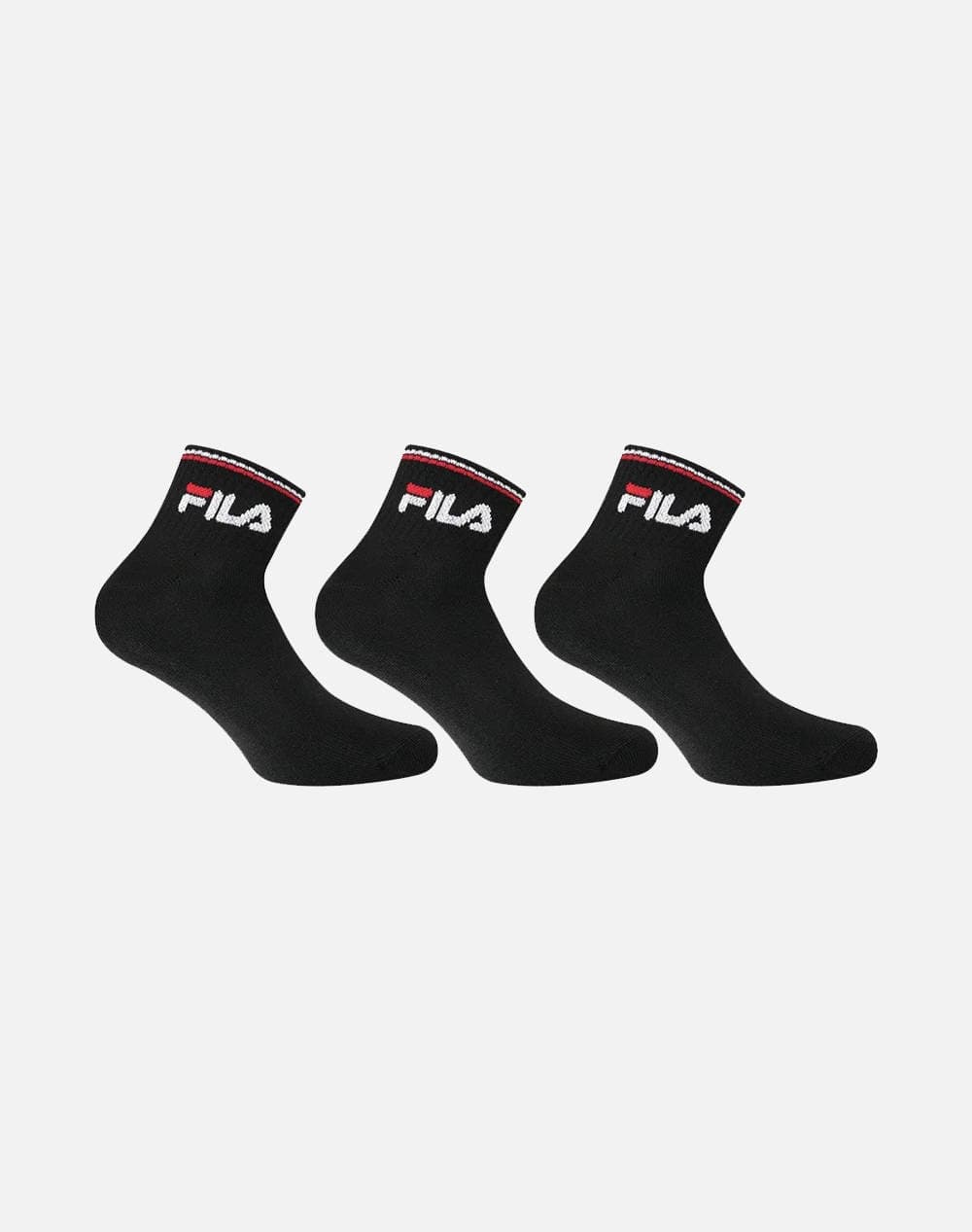 FILA F5505 Bamboo Quarter Plain ΚΑΛΤΣΑ F5505-200 Black