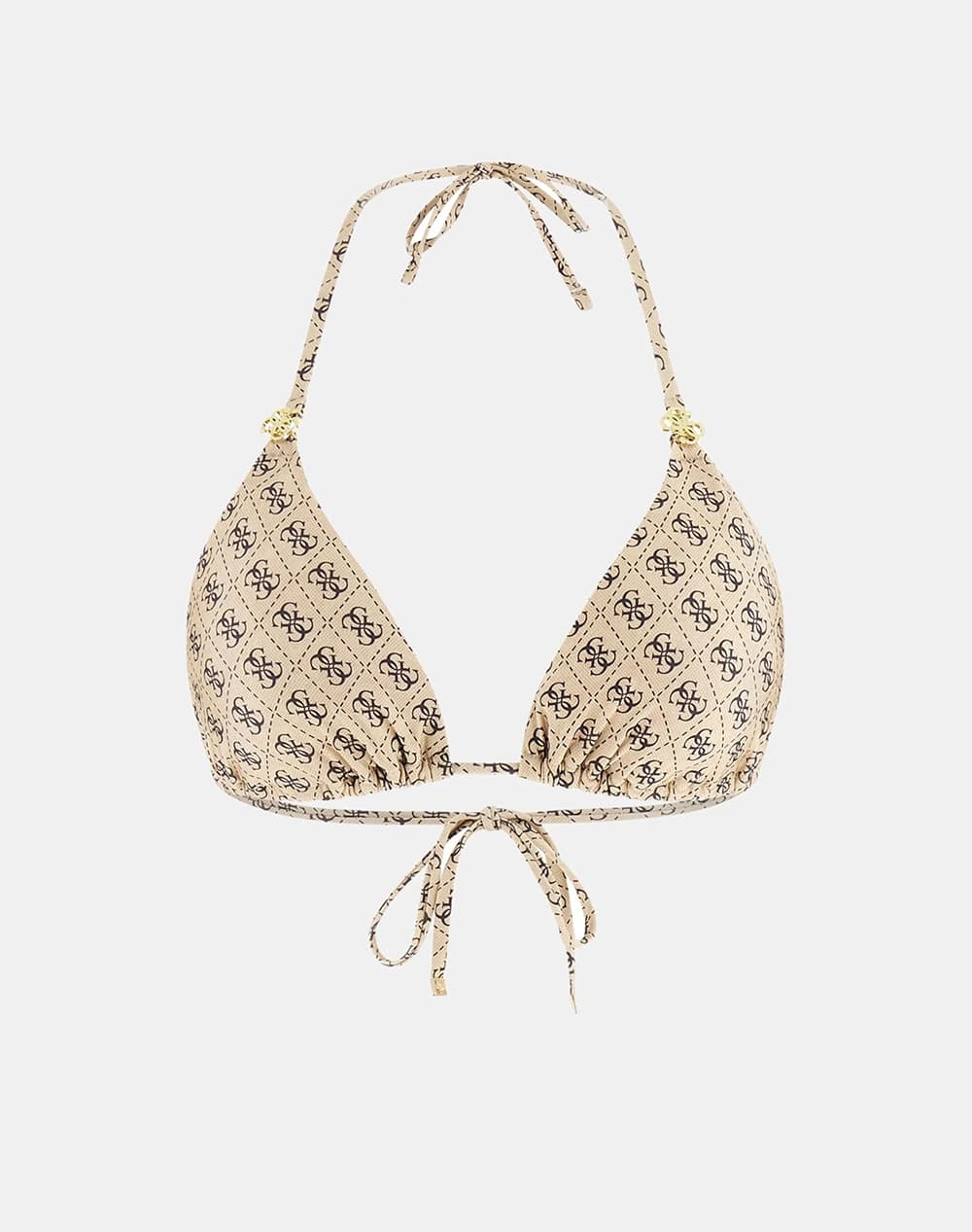 GUESS 4G REM PADDING TRIANGLE BRA ΜΑΓΙΟ ΓΥΝΑΙΚΕΙΟ E6GJ48KCBJ0-P1LT Biege