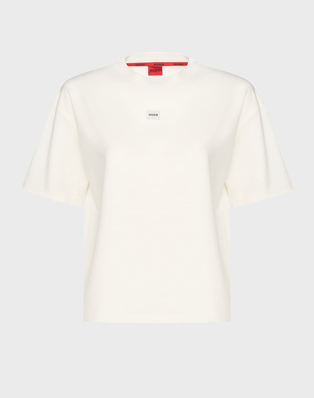 HUGO SIGNATURE_TSHIRT 10249155 01 50556807-101 OffWhite