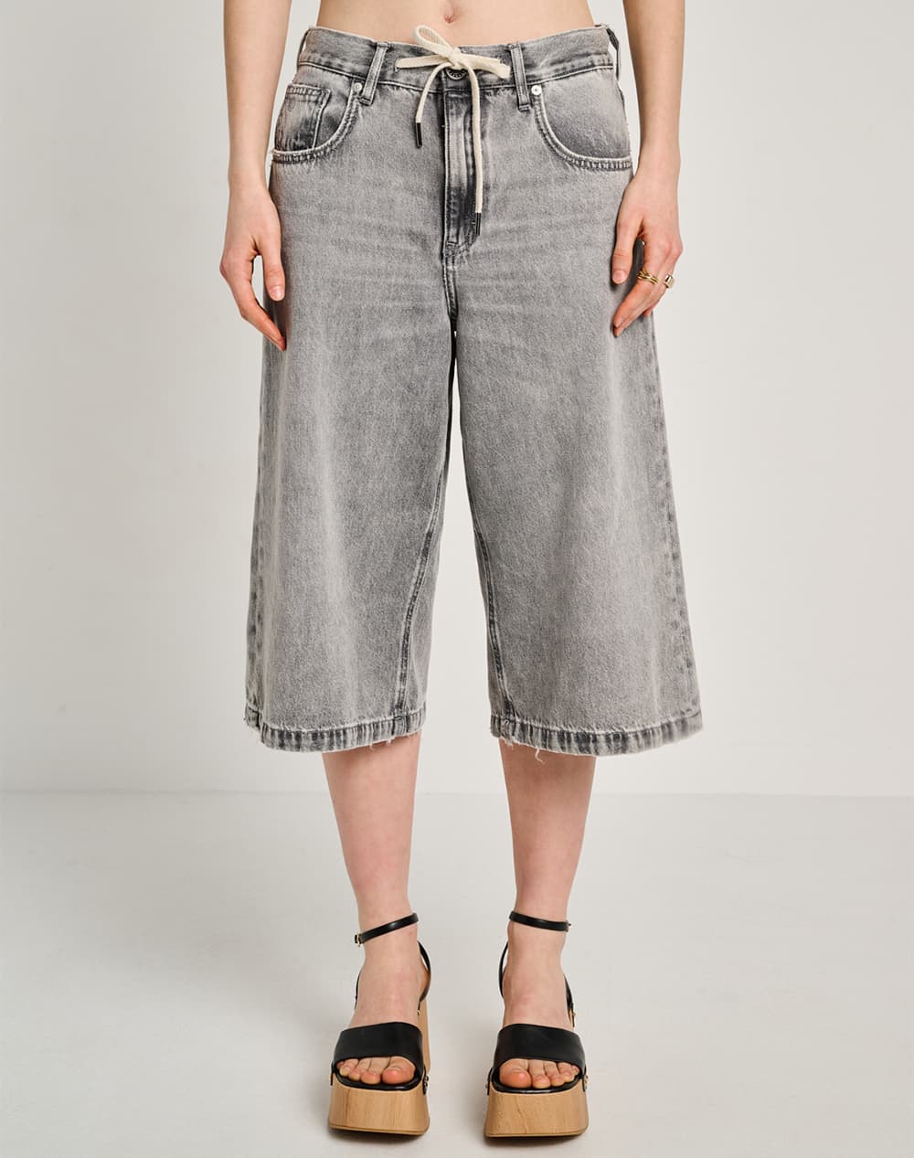 STAFF Emma Wmn Short Pant 5-918.074.GR.055-.00 DenimGray