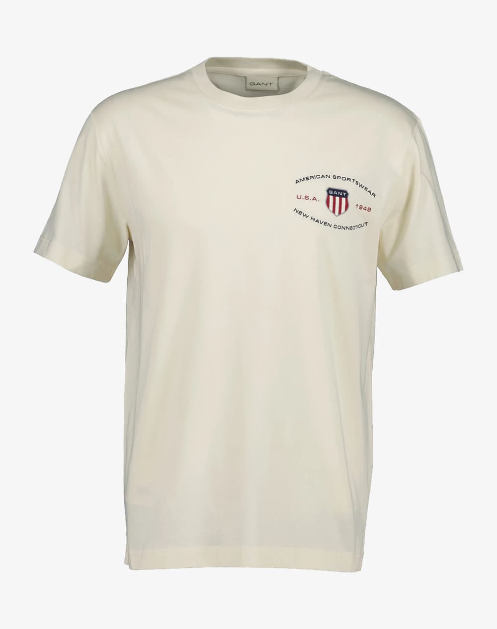 GANT ΜΠΛΟΥΖΑ ΚΜ GRAPHIC SS TSHIRT 3G2003394-119 Ivory
