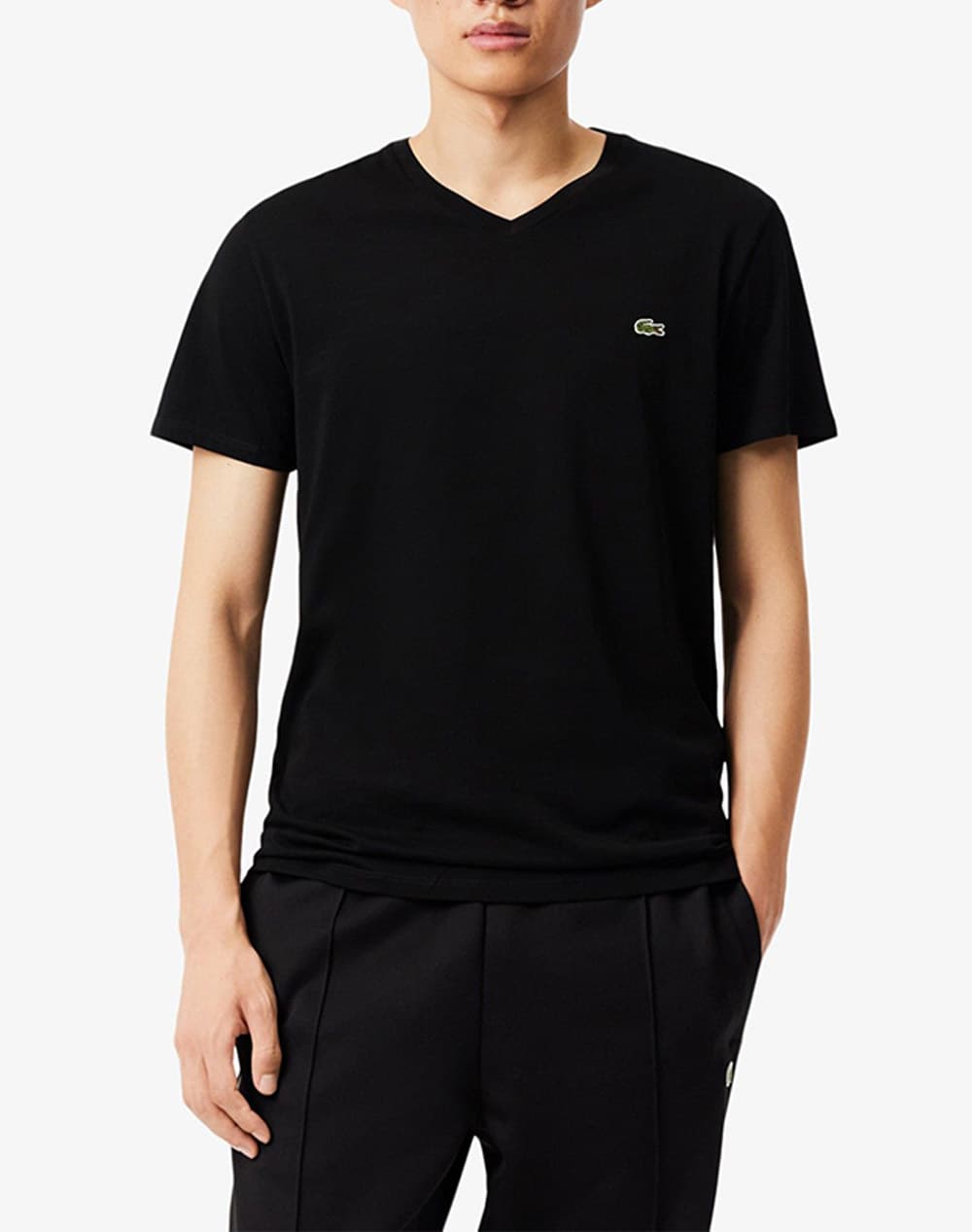 LACOSTE ΜΠΛΟΥΖΑ ΚΜ TEE-SHIRT 3TH6710-031 Black