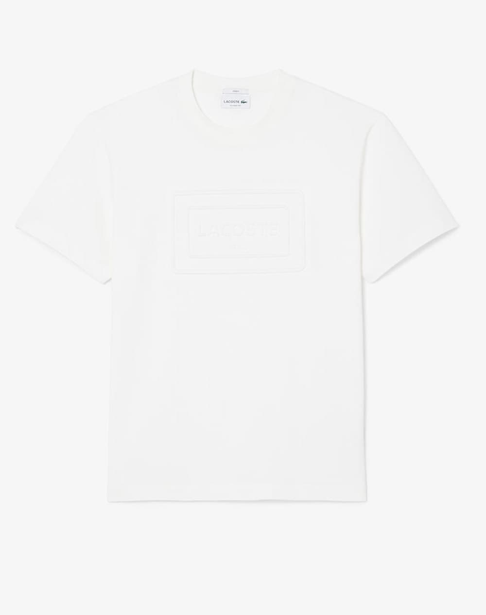 LACOSTE ΜΠΛΟΥΖΑ ΚΜ TEE-SHIRT SS 3TH0794-70V OffWhite