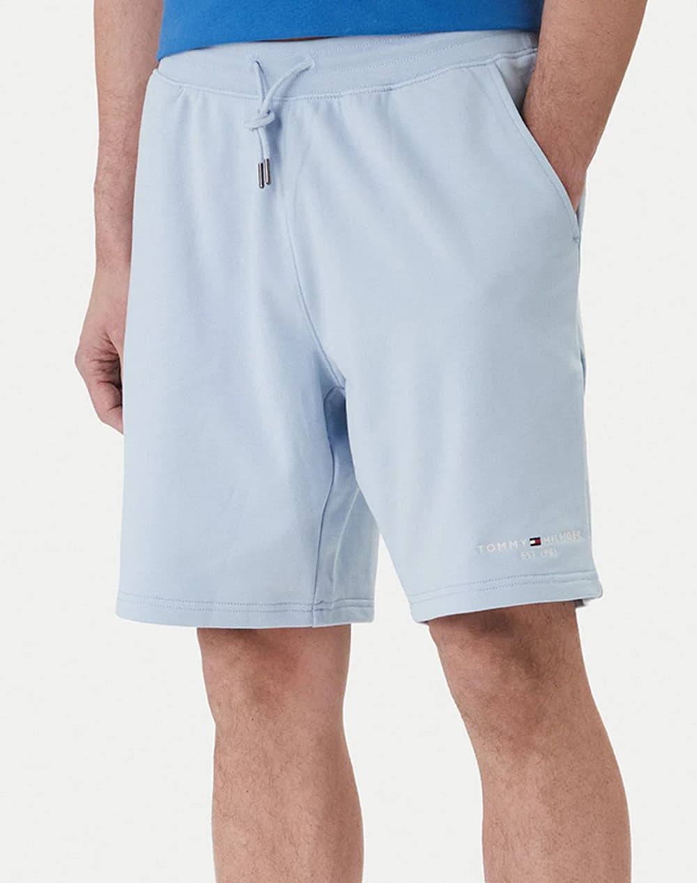 TOMMY HILFIGER TOMMY LOGO SWEATSHORT MW0MW43068-C1O LightBlue