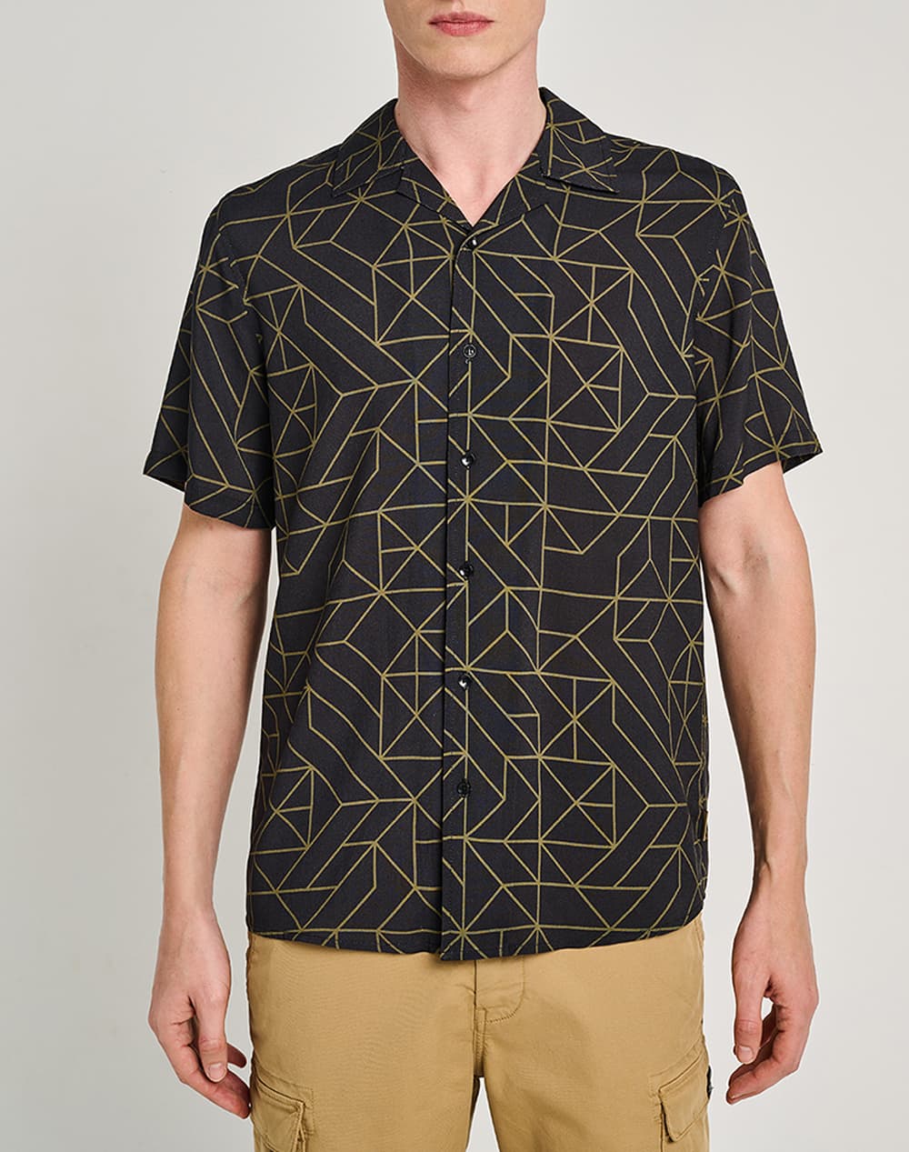 STAFF Sean Man Shirt Short Sleeve 61-214.055-Ν0000 Multi