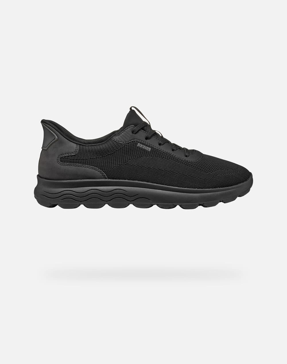 GEOX U SPHERICA PLUS A - KNIT.TE+SY U55MPA06KEKC9999-C9999 Black