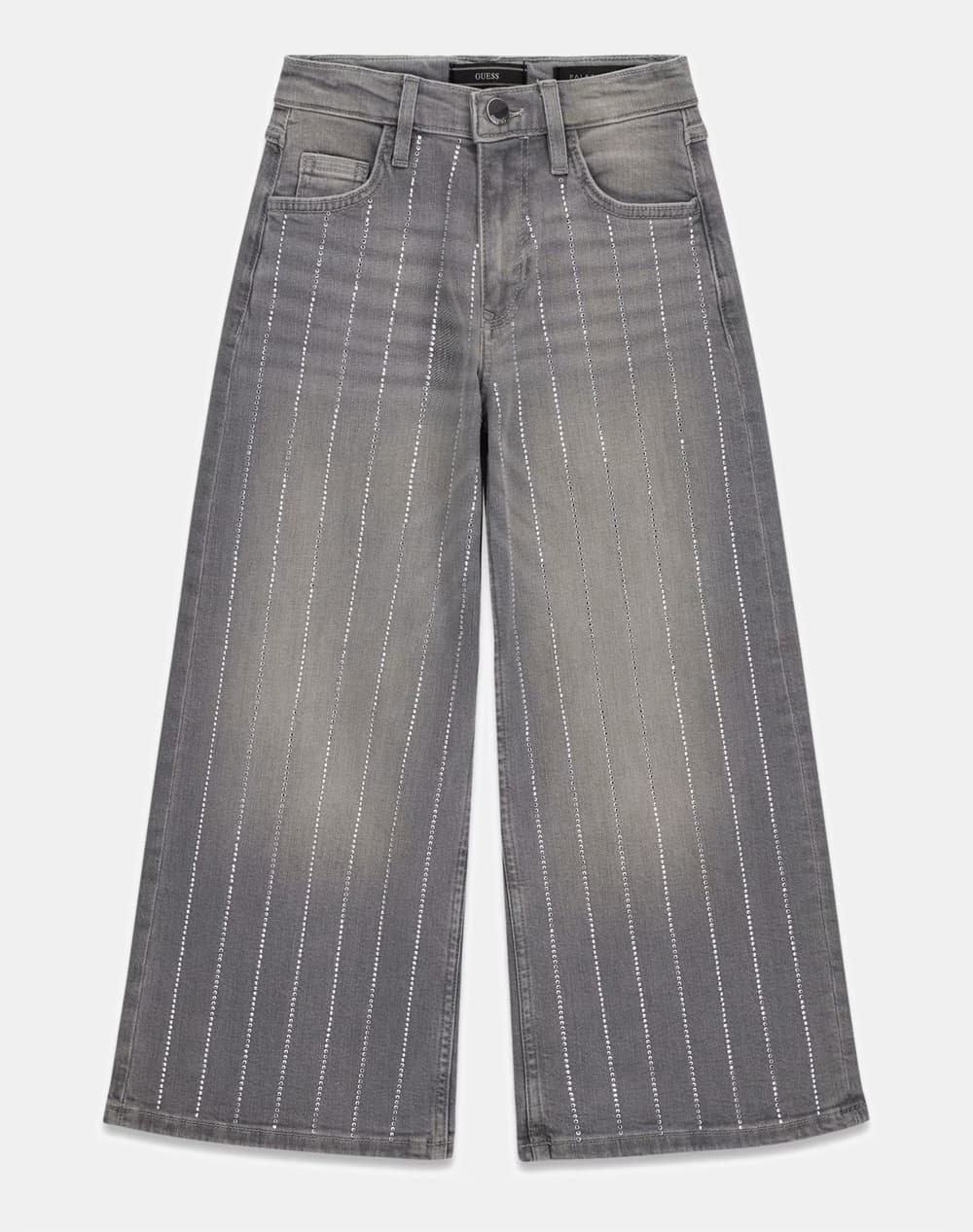 GUESS PALAZZO GREY STR DENIM PANTS ΠΑΝΤΕΛΟΝΙ ΠΑΙΔΙΚΟ GIRL J6RA02D5A60-RYSK DenimGray