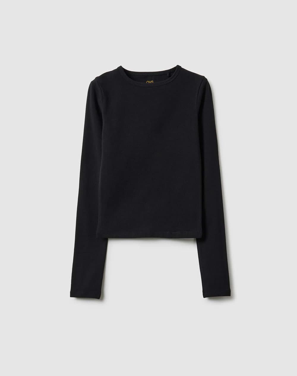 OVS TSH BOAT BIO SOLID MOD.U 2518457-BLACK BEAUTY Black