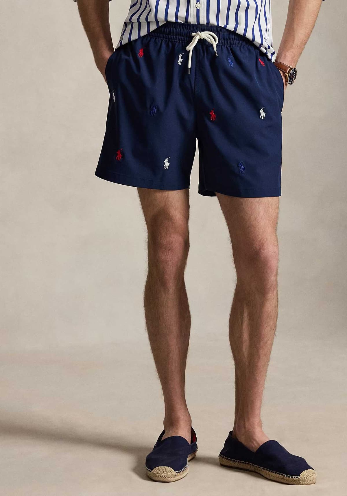 Polo Ralph Lauren Μαγιό Traveler - 710957786 001 Newport Navy