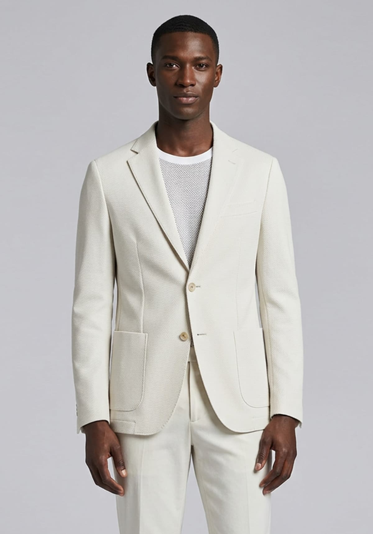 BOSS Jersey Σακάκι C Hanry - 50561927 286 Light Beige