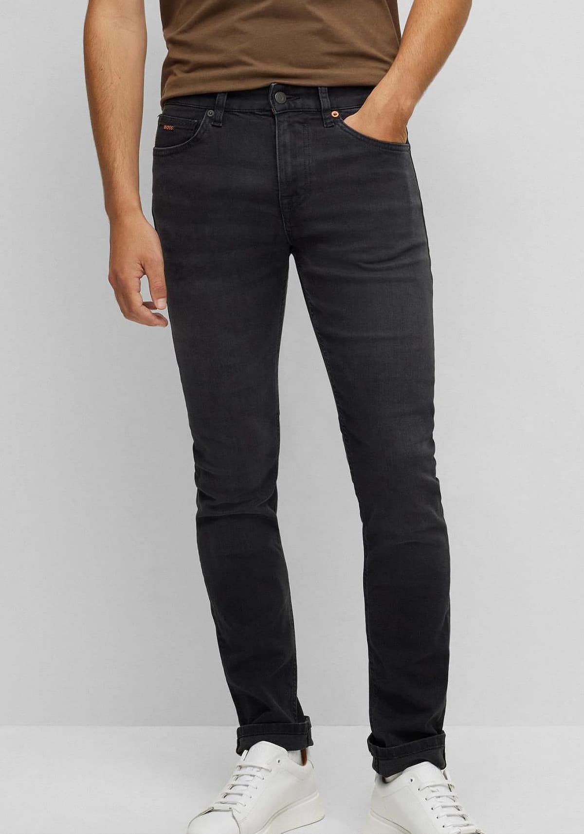 BOSS Παντελόνι της σειράς Delaware BC-L - 50471010 008 Black