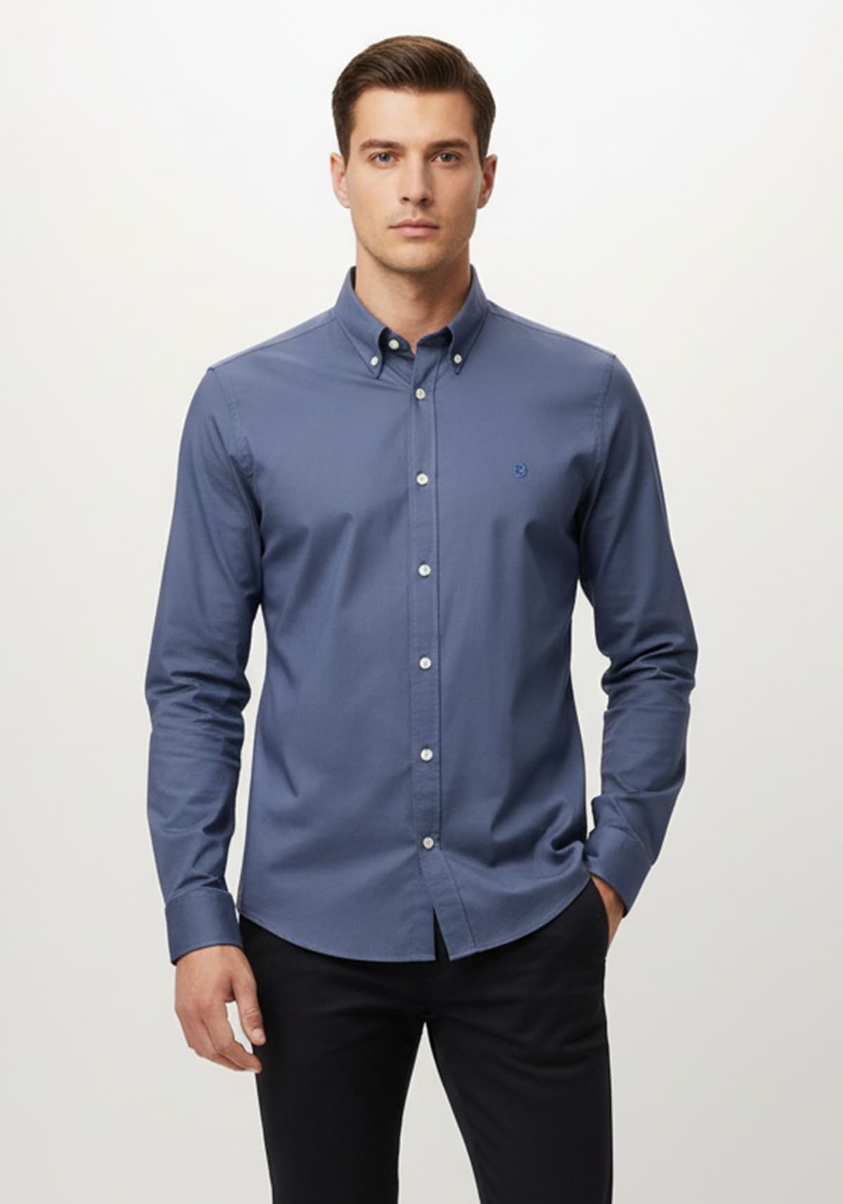 BOSS Πουκάμισο της σειράς H Liam - 50556083 468 Open Blue