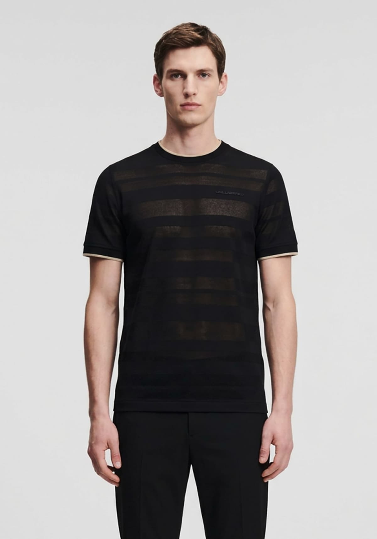 Karl Lagerfeld Μπλούζα Crewneck - 755004 562201 990 Black