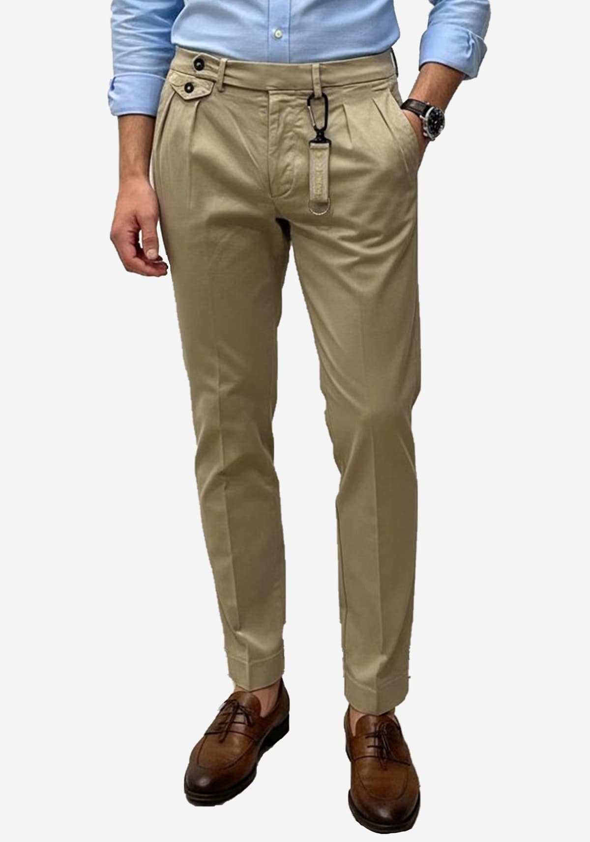 Manuel Ritz Υφασμάτινο Παντελόνι της σειράς Stretch - 3932P1668TC 253790 23 Bez