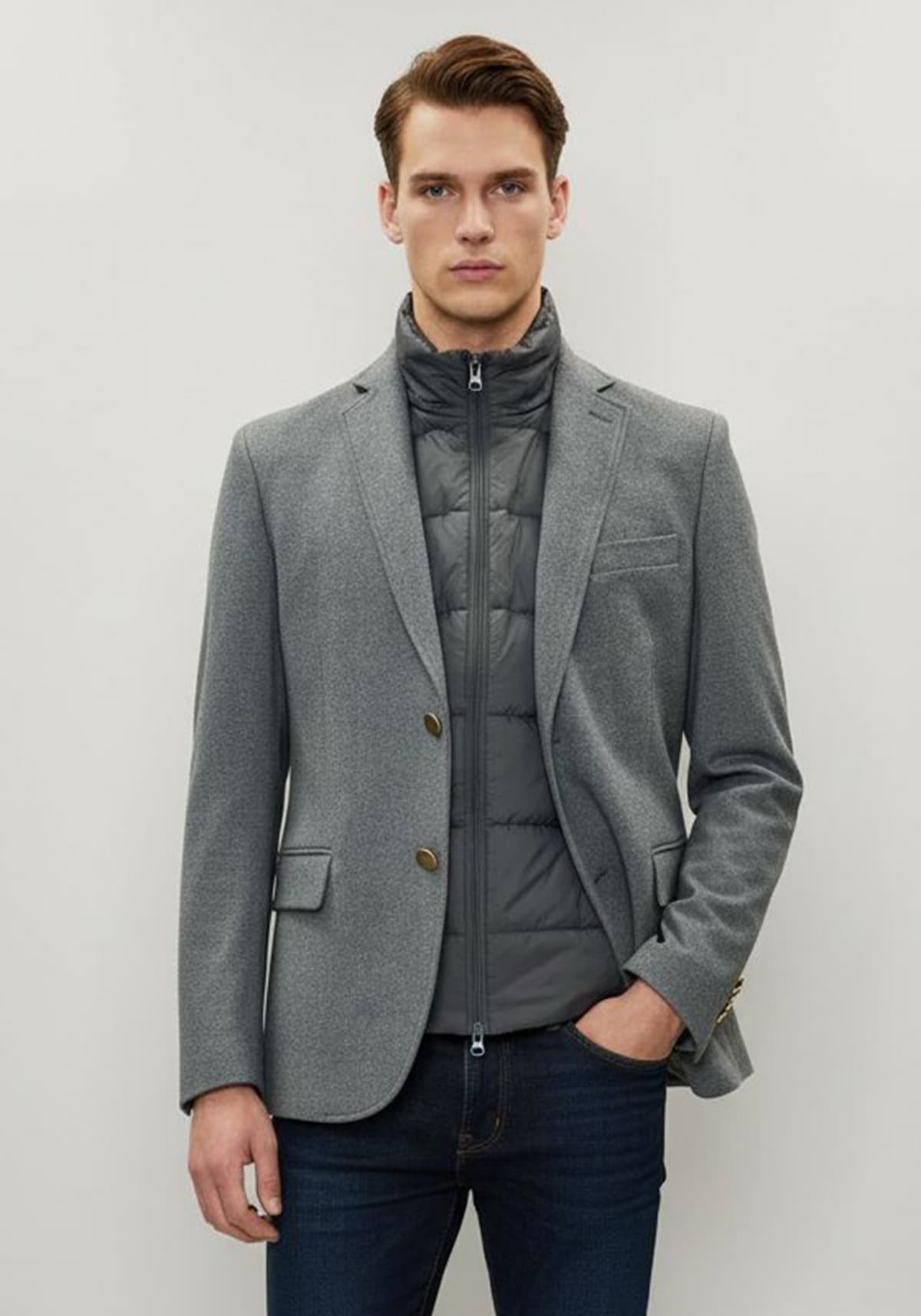 Manuel Ritz Σακάκι Hybrid - 3932G2658YC 253750 97 Grey