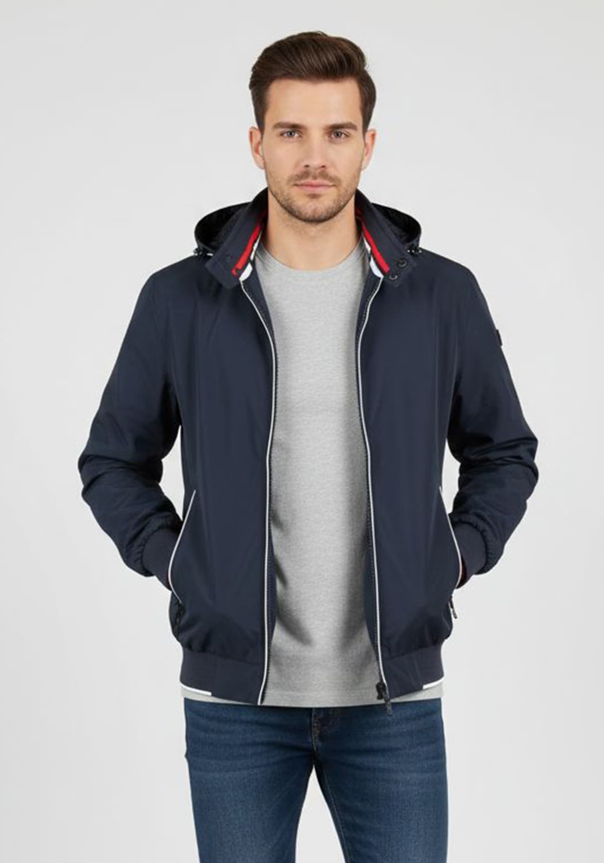 Wellensteyn Μπουφάν College 825 - COLL DWI Darknavy White White