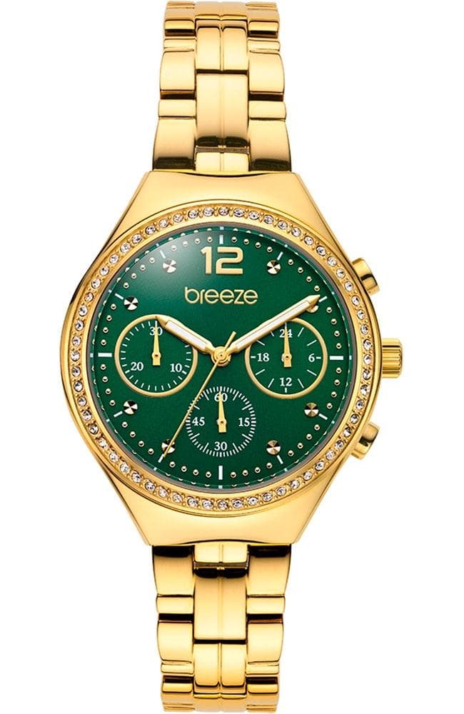 BREEZE Absolute Chronograph - 212561.7, Gold case with Stainless Steel Bracelet